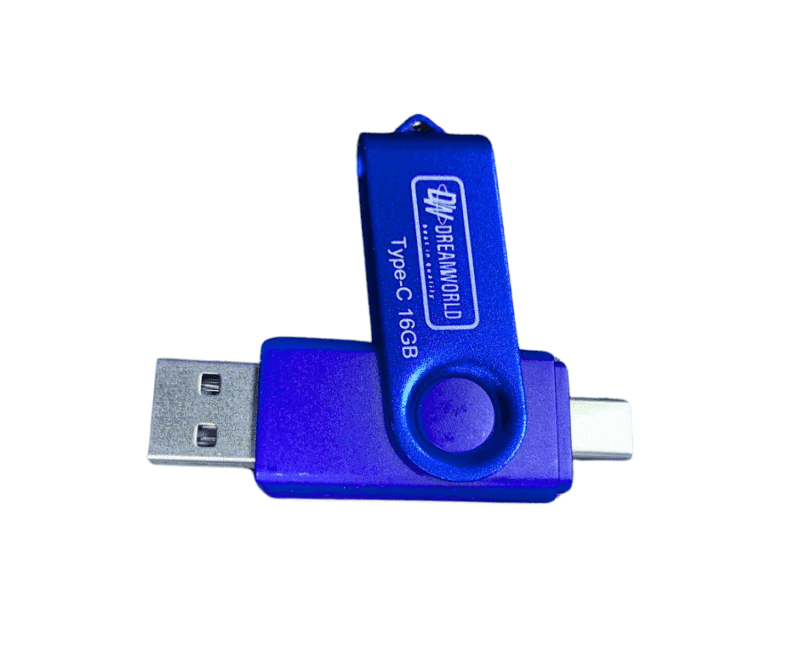 DreamWorld Plastic Flash Drive - (16GB)
