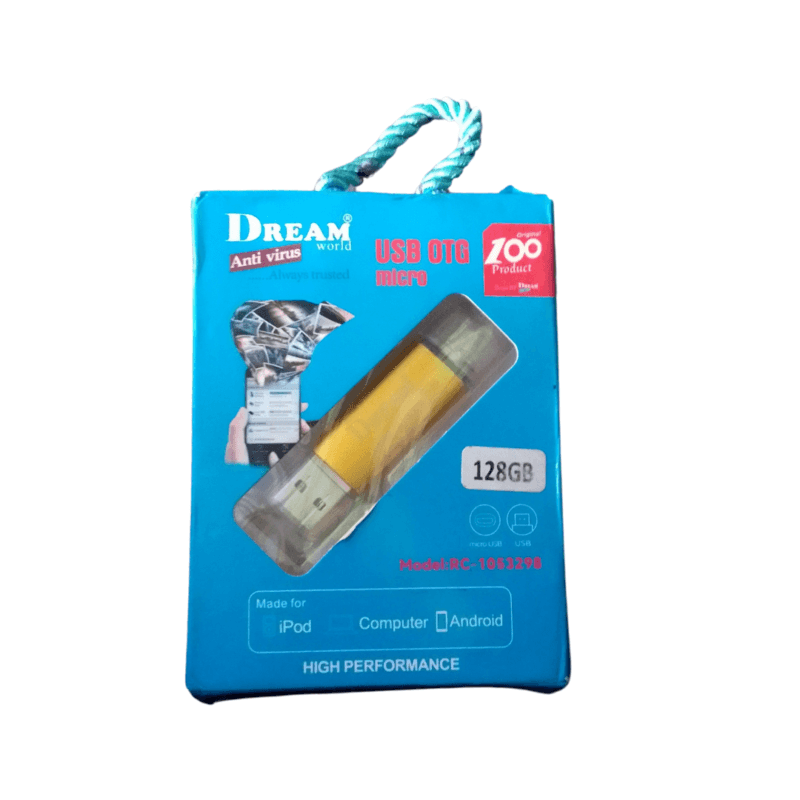 DREAMWORLD COLOURED PLASTIC FLASH DRIVE - 128GB - Image 2