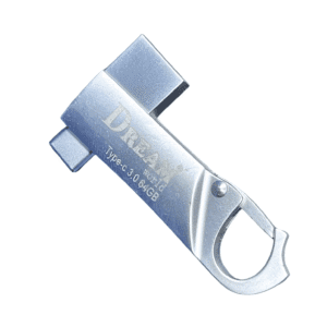 DreamWorld Metallic/Iron Flash Drive (Type-C)- 64GB