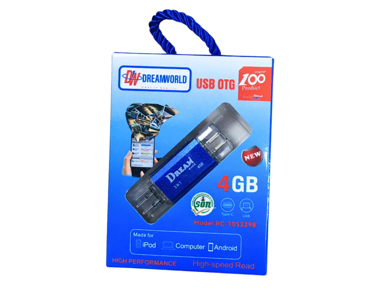 DreamWorld 3in1 Flash Drive (4GB) - Image 2