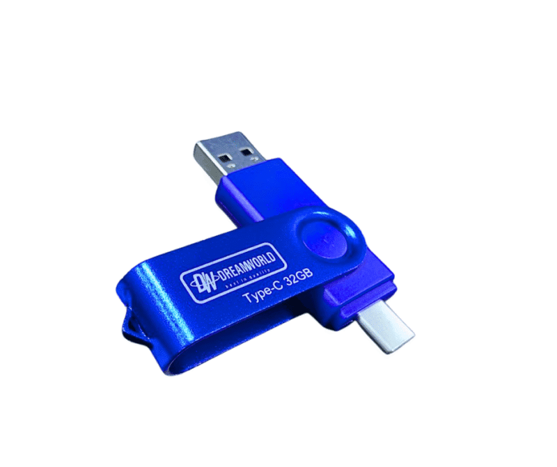 DreamWorld Plastic Flash Drive - 32GB