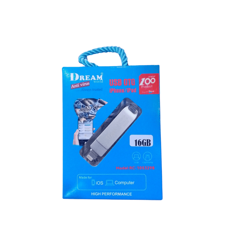 DREAMWORLD 2 IN 1 IPHONE MOUNT IRON FLASH DRIVE - 16GB - Image 2