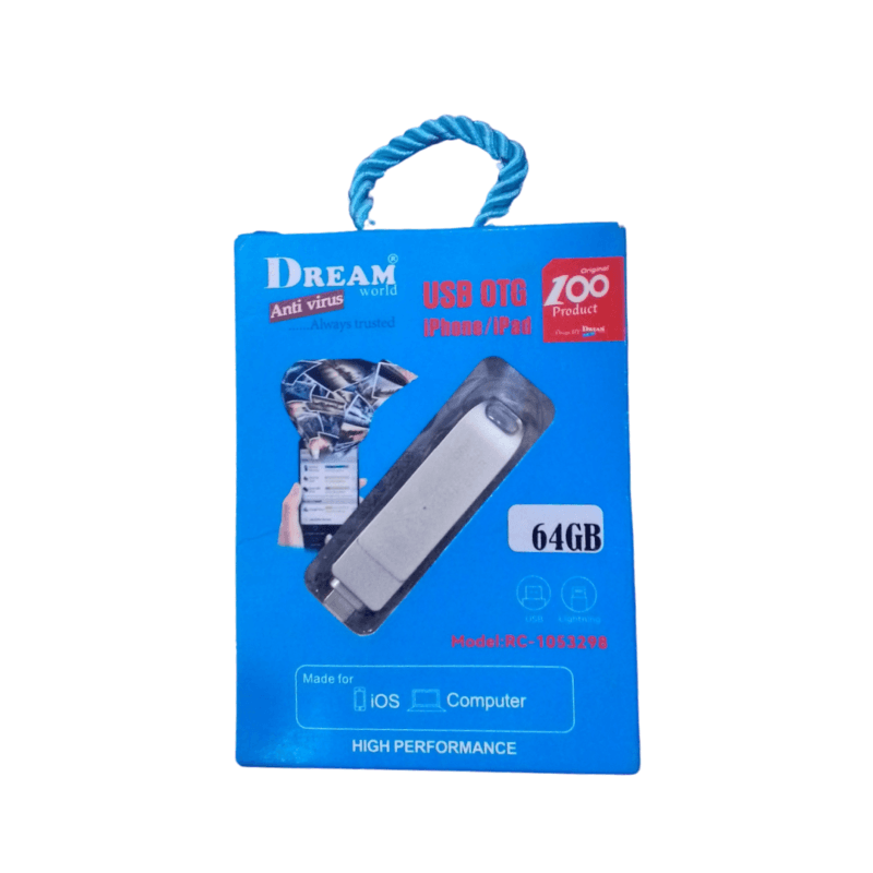 DREAMWORLD 2 IN 1 IPHONE MOUNT IRON FLASH DRIVE - 64GB - Image 2