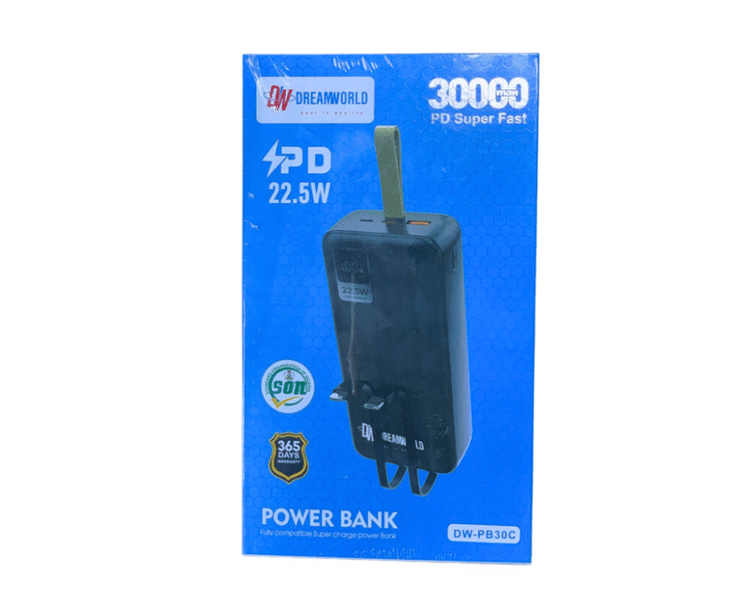 DreamWorld Power Bank(DW-PB 30C) 30,000mAh - Image 3