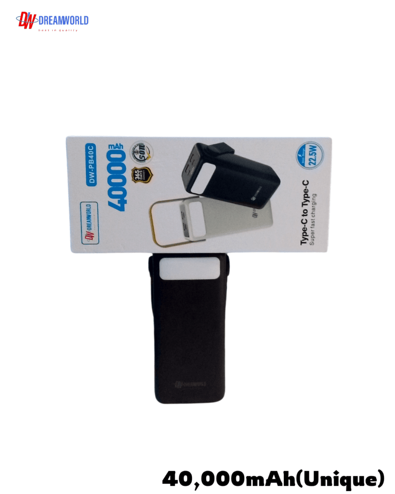 DREAMWORLD 40,000MAH POWER BANK (UNIQUE)